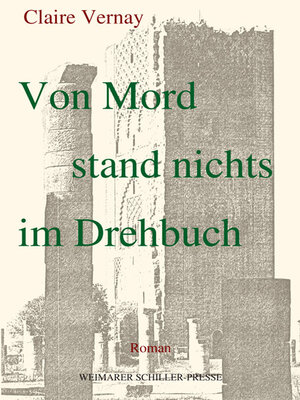cover image of Von Mord stand nichts im Drehbuch